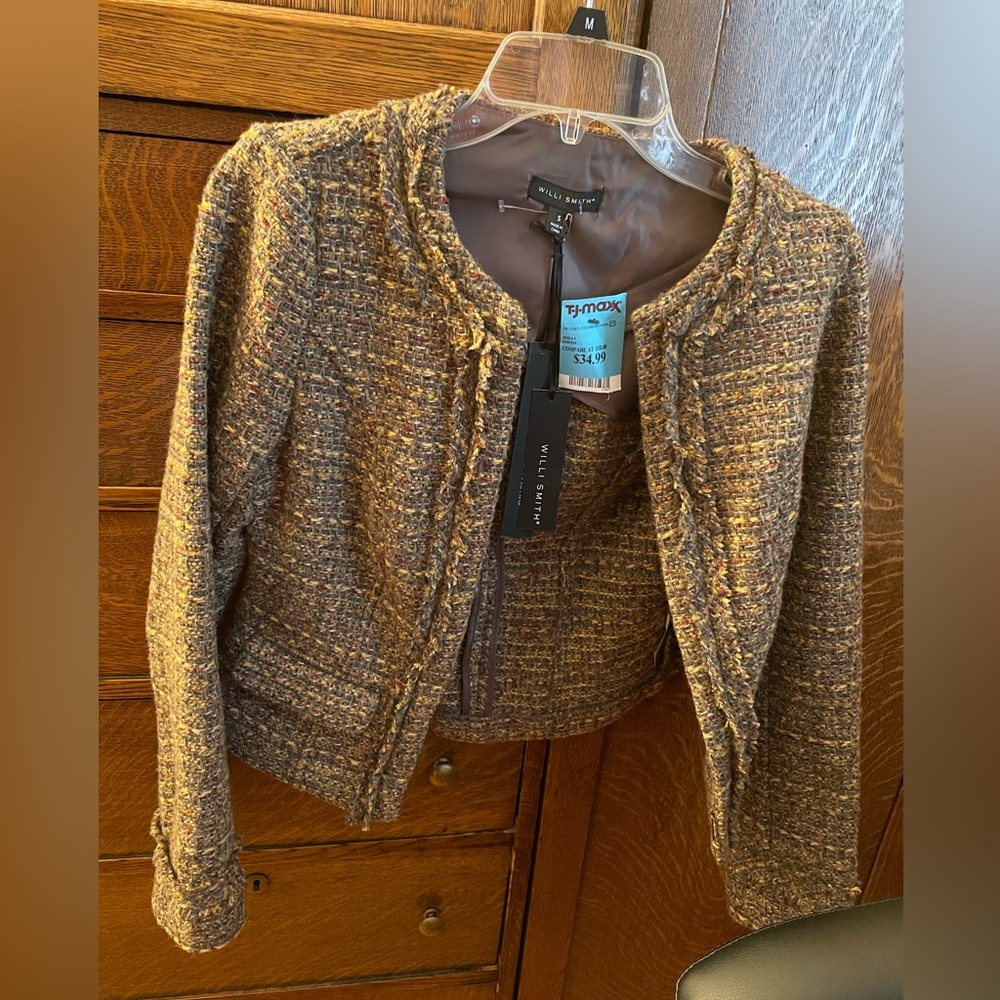 Willi Smith Tweed Blazer